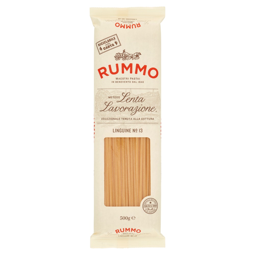  Linguine N.13 mit Bronzebeschichtung | 500g | Rummo 