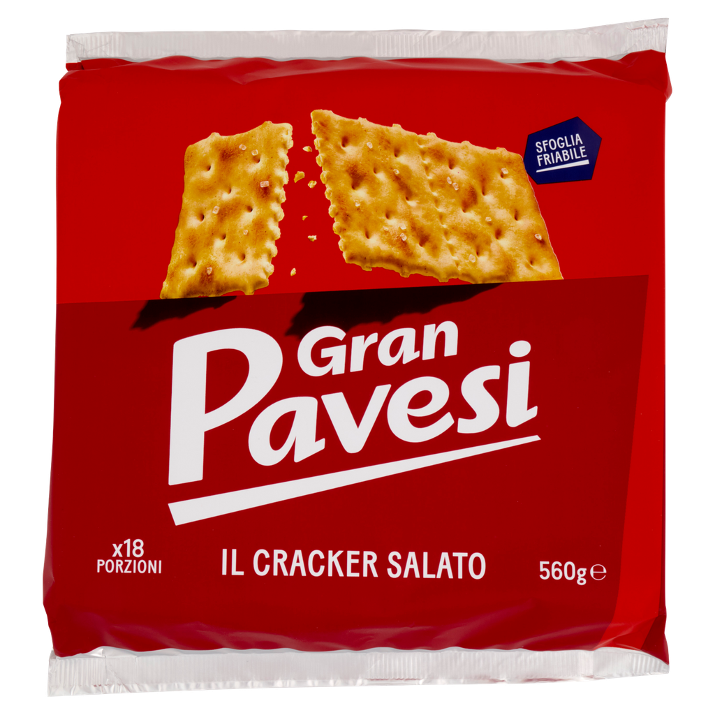 Kracker gesalzen | 560g | Pavesi