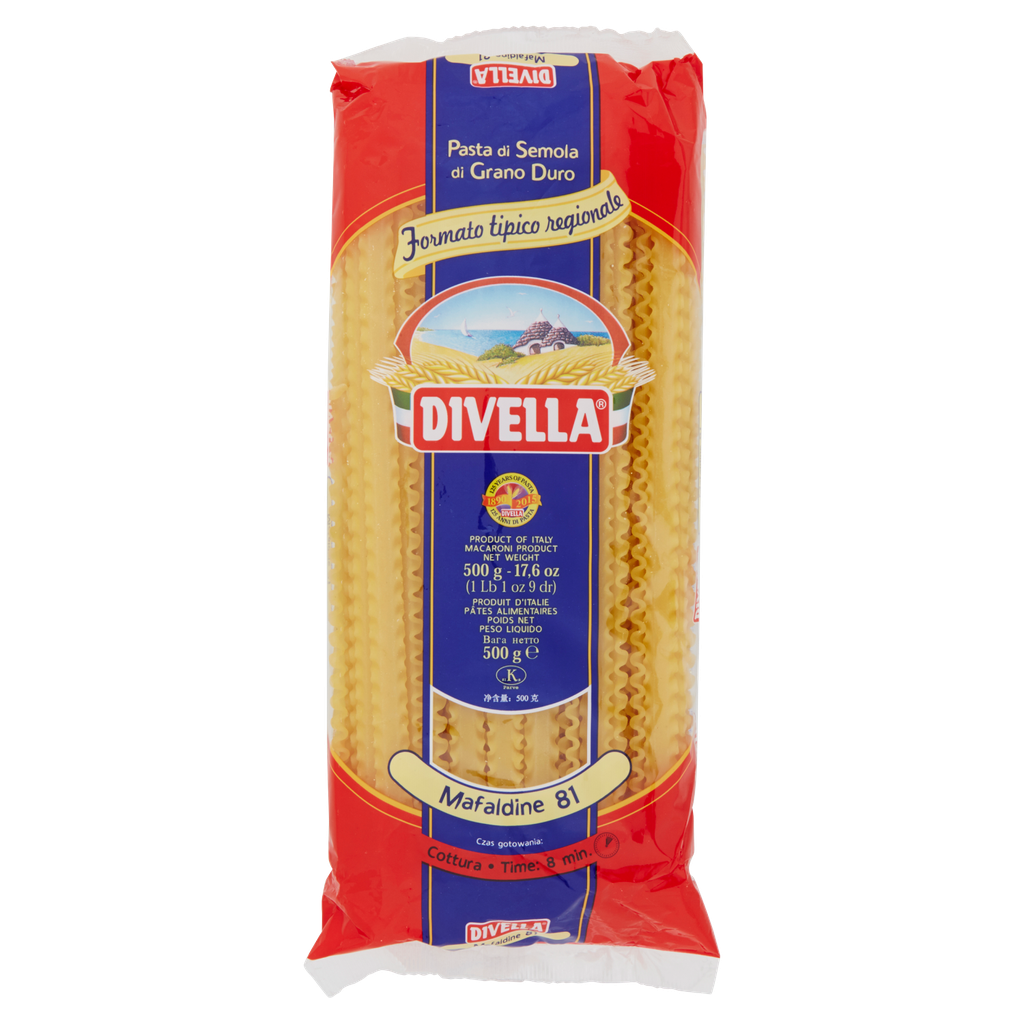 Mafaldine N.81 | 500g | Divella