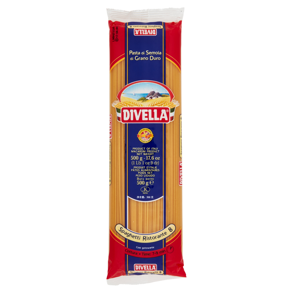Spaghetti Ristorante N.8 | 500g | Divella