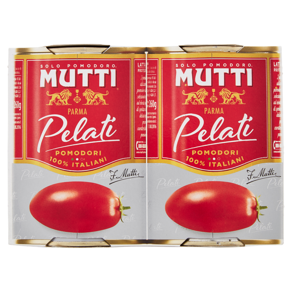 Geschälte Tomaten "Pelati" | 2x400g | Mutti