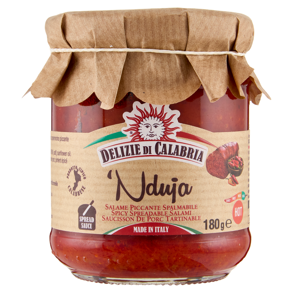 Nduja scharf | 180g | Delizie di Calabria 