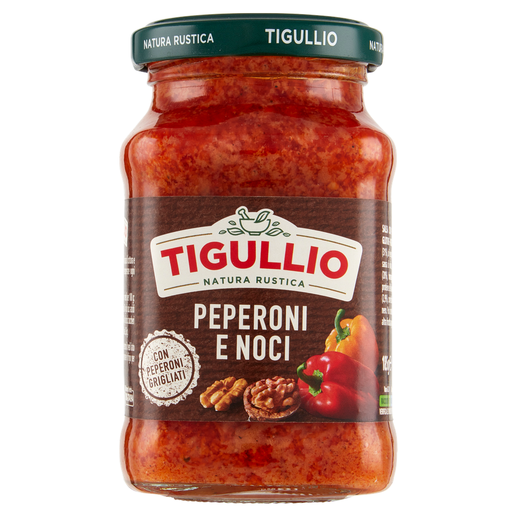 Pesto Paprika und Walnuss | 185g | Tigullio