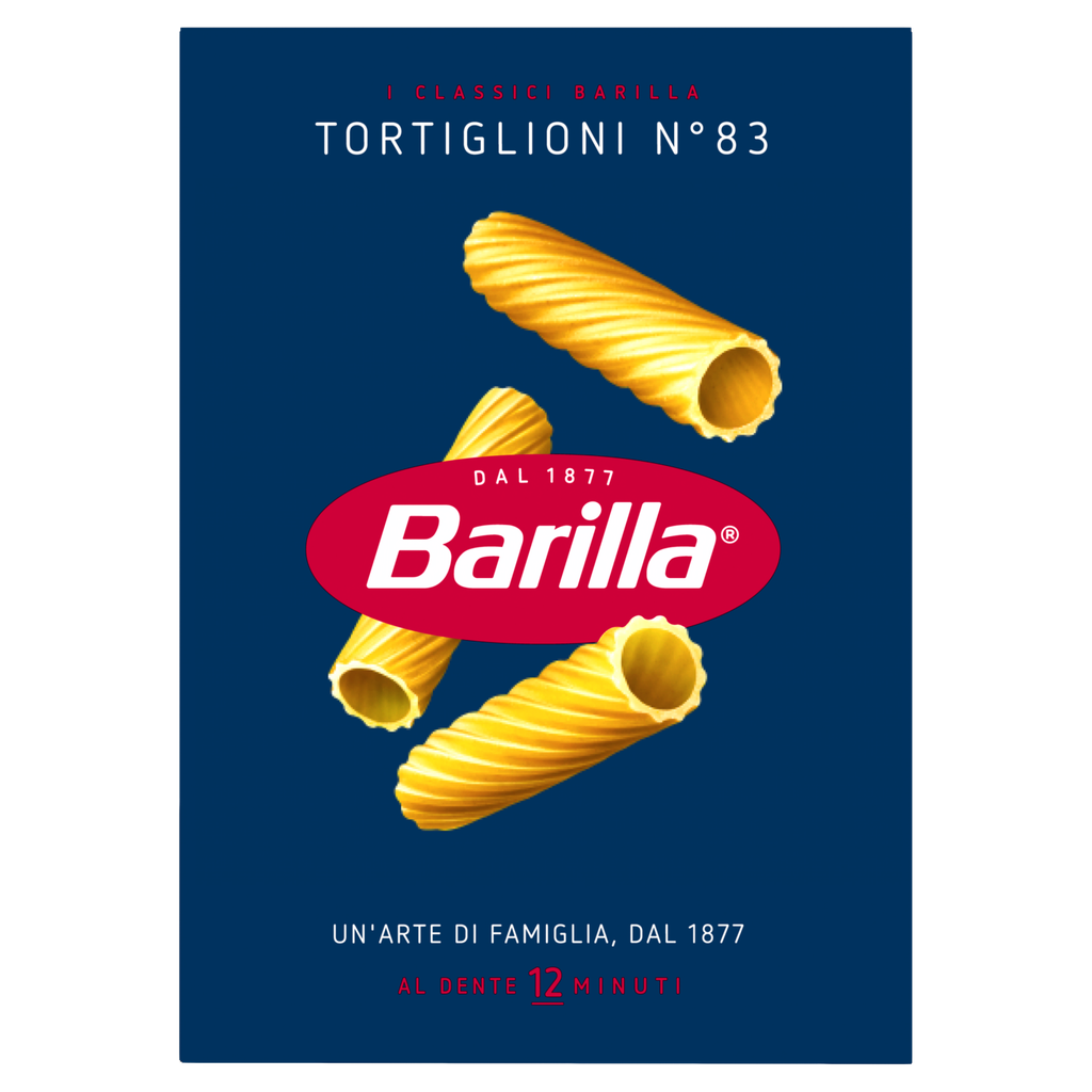 Pasta Tortiglioni N.83 | 500g | Barilla 
