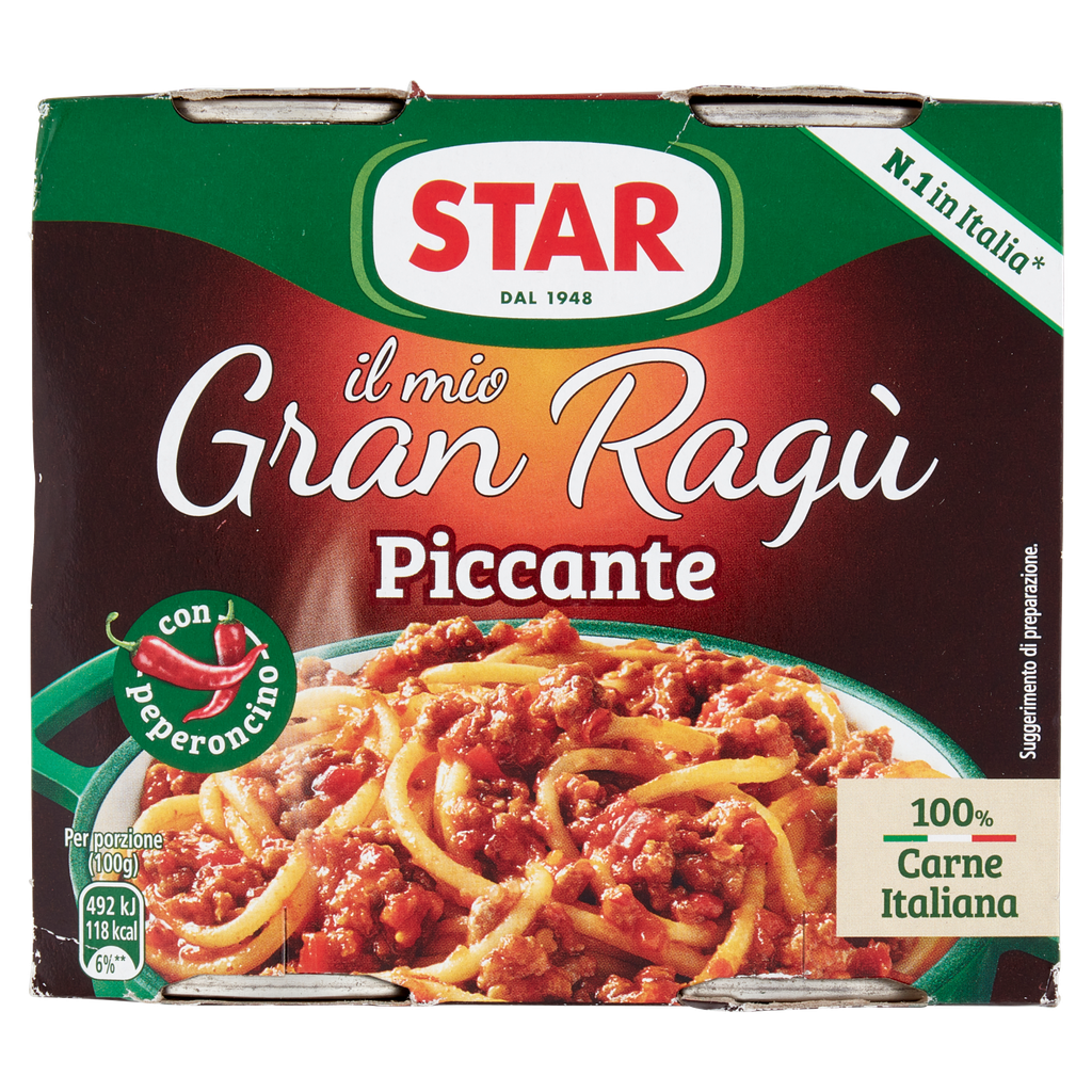 Gran Ragu Piccante | 2x180g | Star