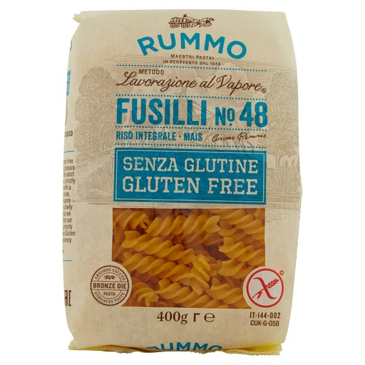 Glutenfreie Pasta Fusilli N.48 | 400g | Rummo