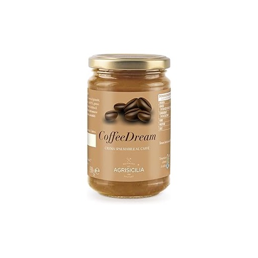 [EO-YL7W-WGIK] Kaffe Aufstrich süß "Coffe Dream" | 330g | Agrisicilia