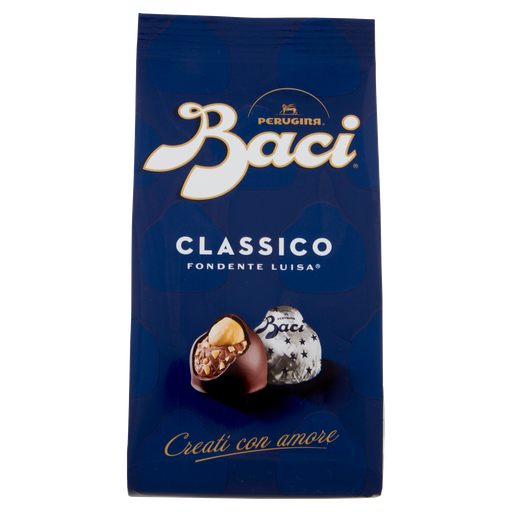 Pralinen mit dunkler Schokolade und Haselnussfüllung | 125g | Baci Perugina