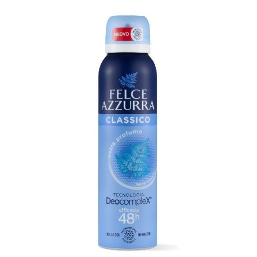 [75-S2WK-U6YO] Deodorant Classico 48H | 150ml | Felce Azzurra