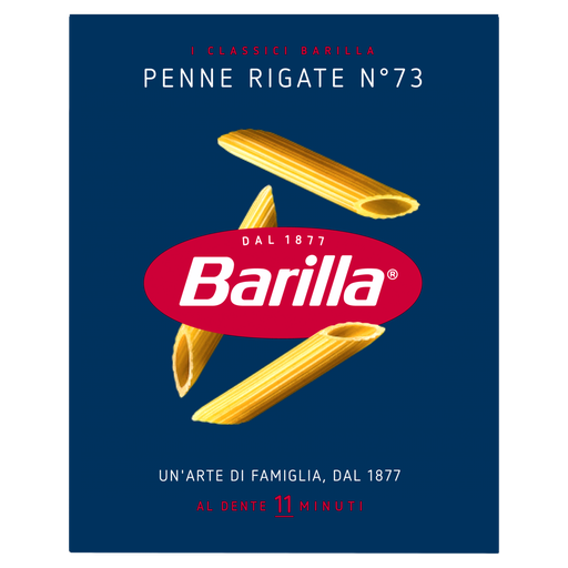 Pasta Penne Rigate N.73 | 500g | Barilla