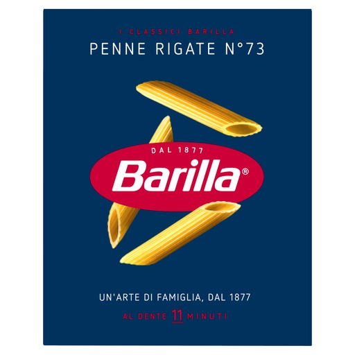 Pasta Penne Rigate N.73 | 500g | Barilla
