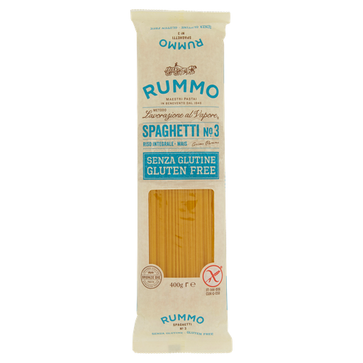 Glutenfreie Pasta Spaghetti N.3 | 400g | Rummo