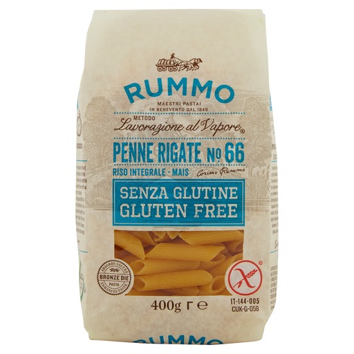 Glutenfreie Pasta Penne Rigate N.66 | 400g | Rummo