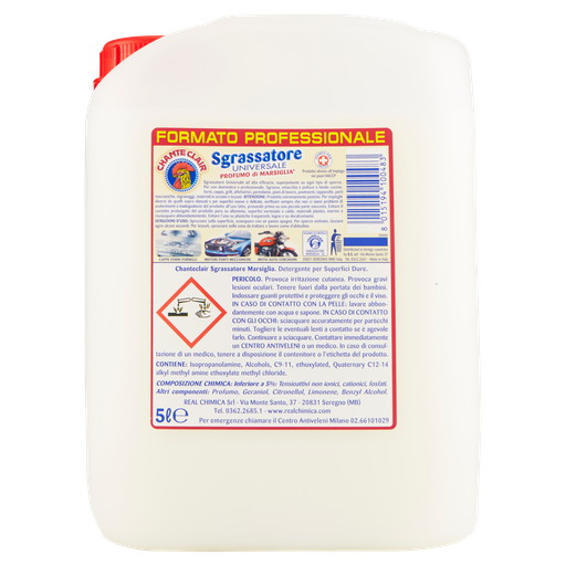 [C0-GM8X-WOMY] Allzweckreiniger Sgrassatore Marseille | 5L | Chante Clair
