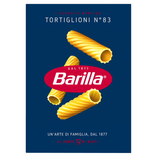 Pasta Tortiglioni N.83 | 500g | Barilla 